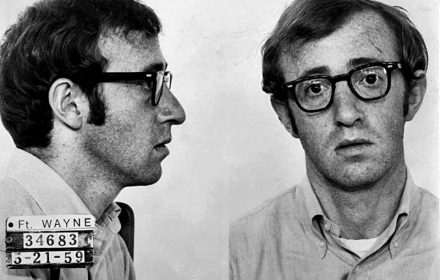 Woody Allen, em Take the Money and Run, 1969